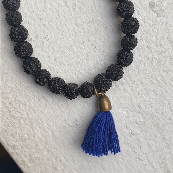 Isabel Marant Textured Bead Tassel Necklace - Picture 9 of 14